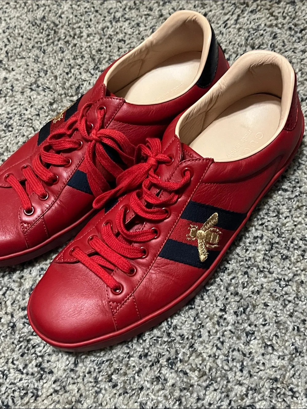 Gucci Ace Embroidered 'Red Bee' Sneaker